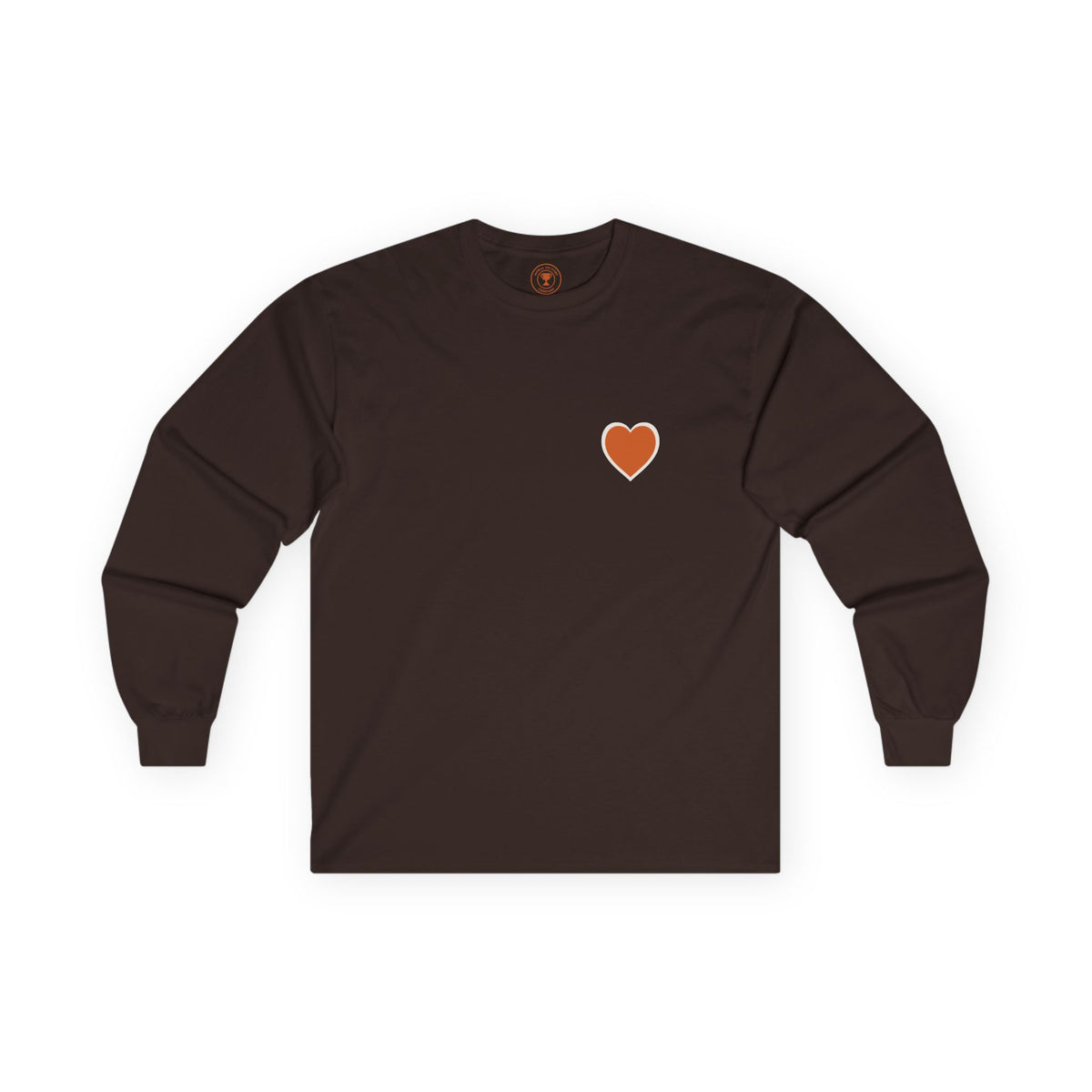 Heart Adult Long Sleeve T-Shirt