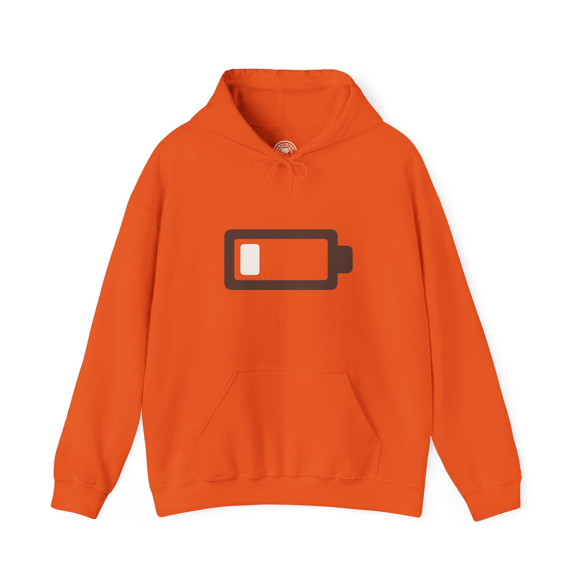 Low Battery Adult Hoodie