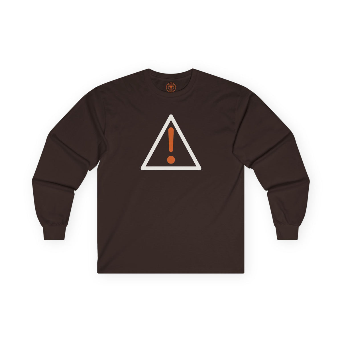 Caution Adult Long Sleeve T-Shirt
