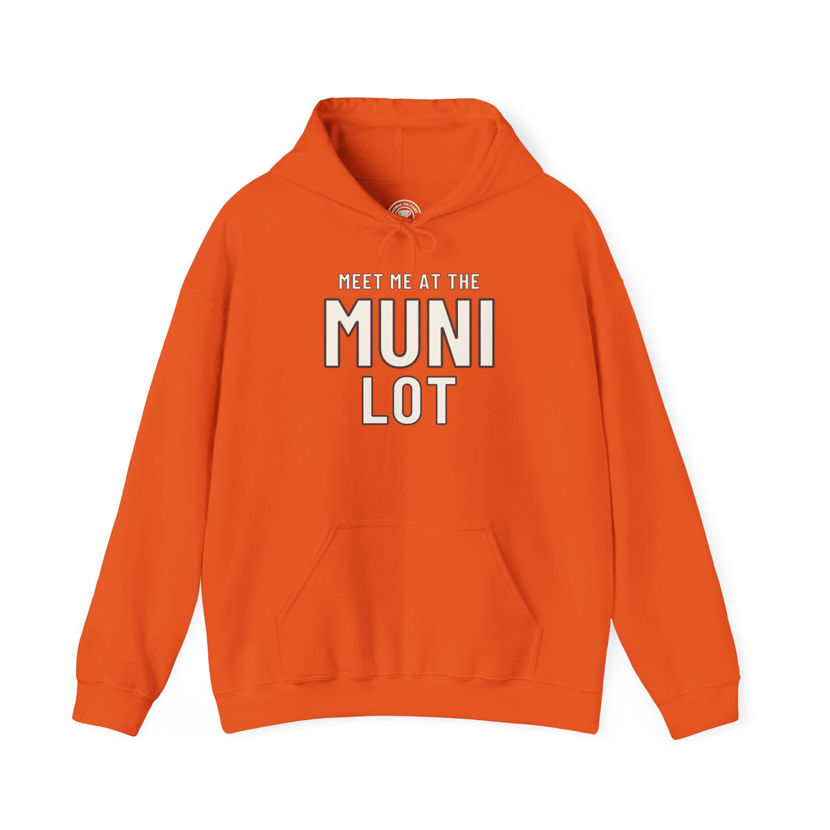 Meet Me At The Muni Lot Adult Hoodie