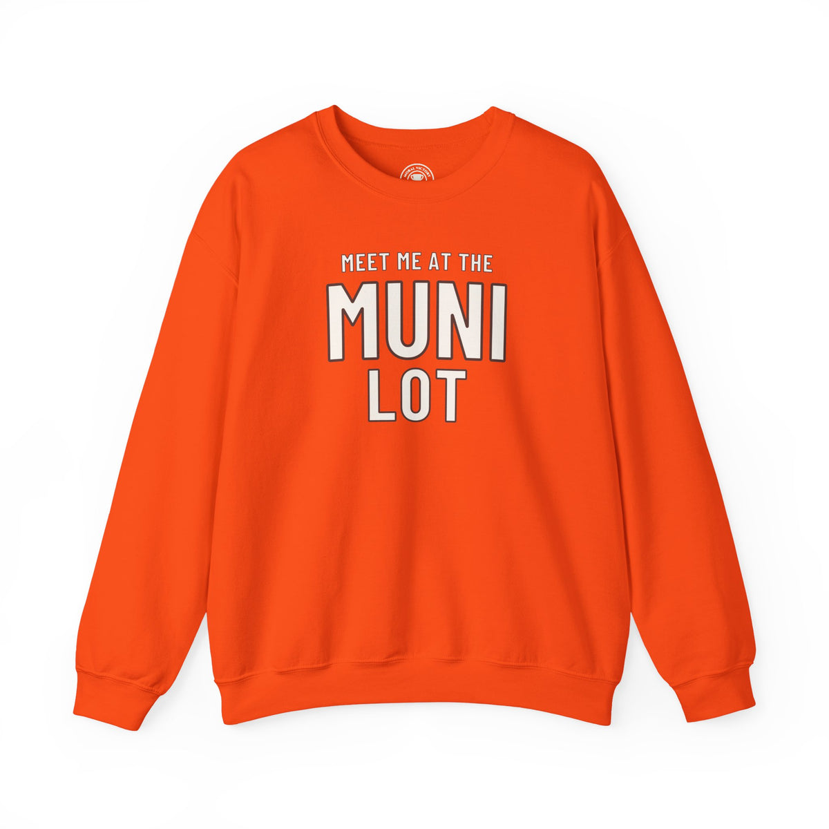 Meet Me At The Muni Lot Adult Crewneck