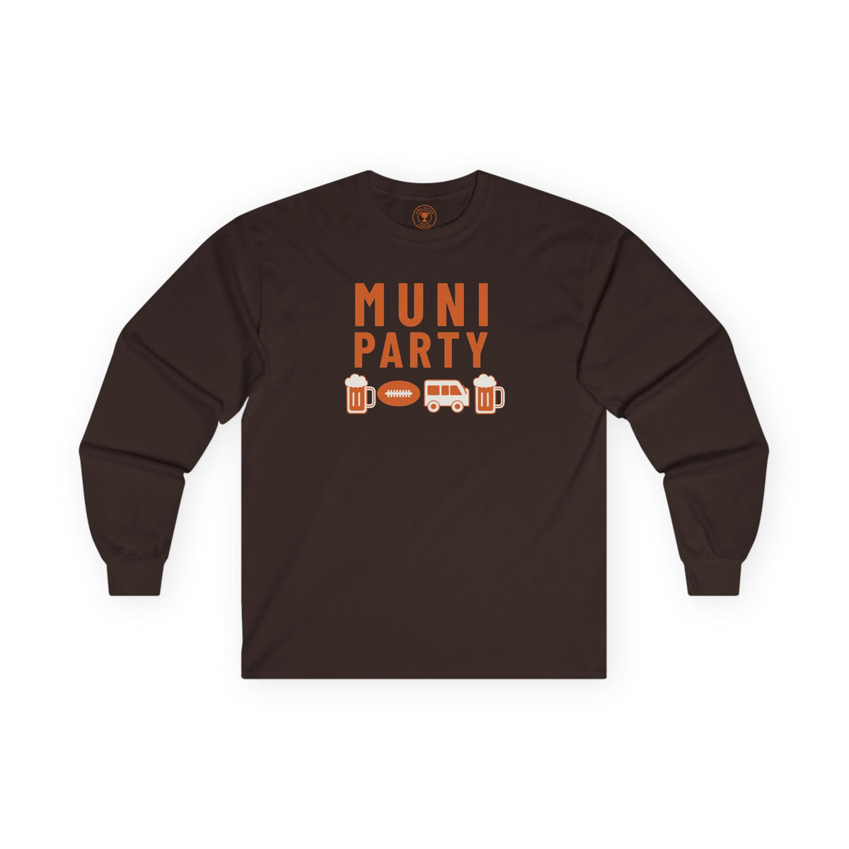 Muni Party Adult Long Sleeve T-Shirt