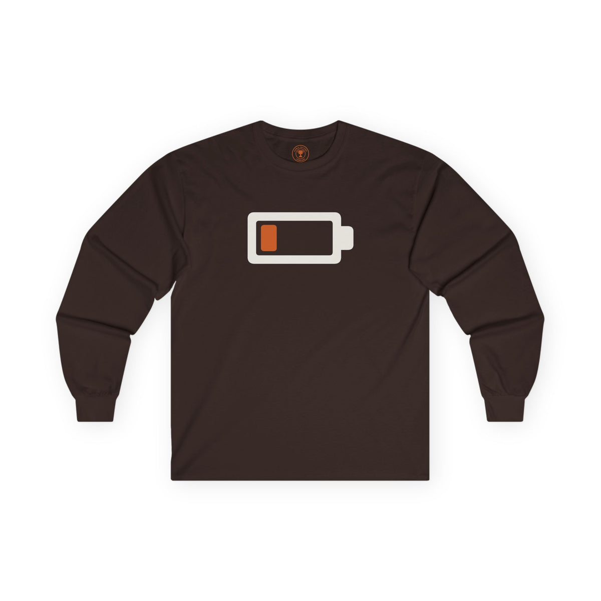 Low Battery Adult Long Sleeve T-Shirt