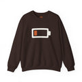 Low Battery Adult Crewneck