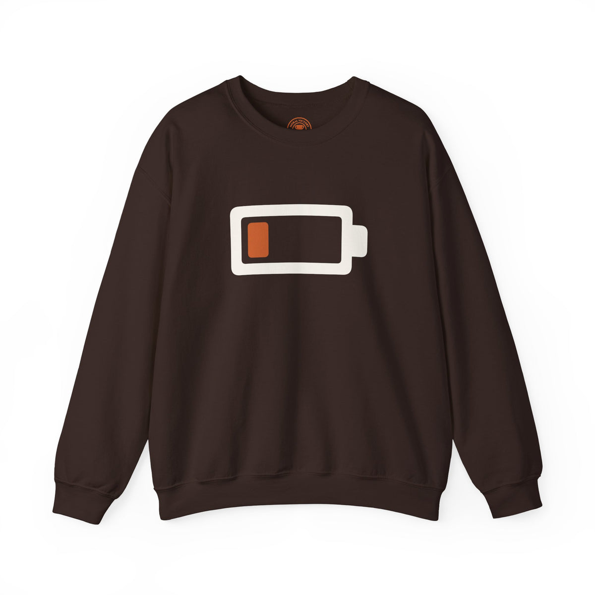 Low Battery Adult Crewneck
